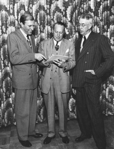 John Tuttle, Jennings Pierce and R.W. Blanchard Sr