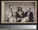 Moses Anker, Big Rib (Sioux Chief) and Tom Clayton