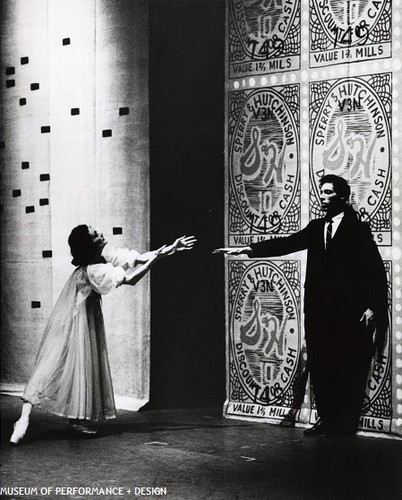 Jocelyn Vollmar and a dancer in Christensen's Life: A Do-It-Yourself Disaster, circa 1965-1966