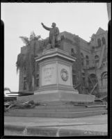 Statue of former senator Stephen M. White (1853-1901), Los Angeles, 1935