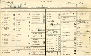 WPA household census for 642 E 38TH, Los Angeles