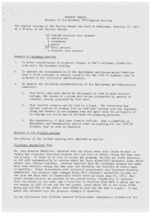 USC Faculty Senate minutes, 1975-11-19