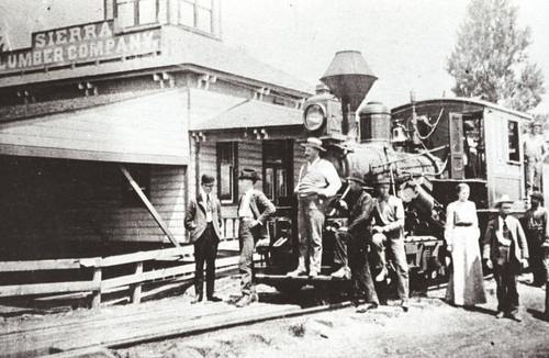 Sierra Lumber Co. Office and Steam Engine