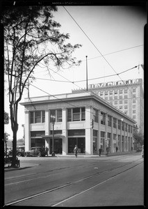 Building, West Olympic Boulevard and South Hope Street, Los Angeles, CA, 1931