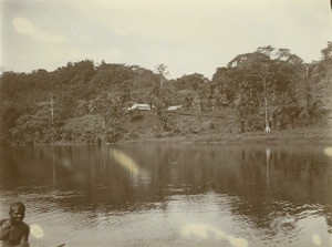 Panorama of Lambarene, in Gabon