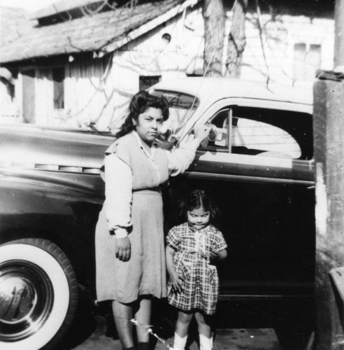 Mexican American mother and child