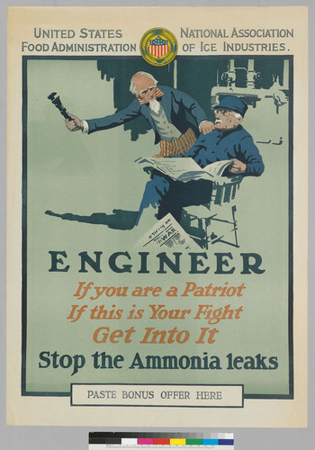 Engineer If you are a Patriot if this is your fight: Get into it: Stop the ammonia leaks