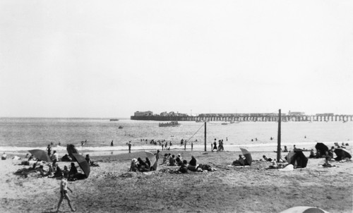 View of Main Beach and Wharf
