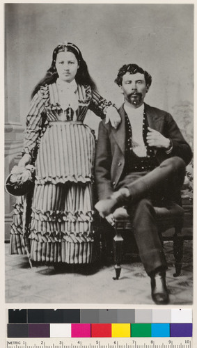 Jose Ruiz and Josefa Abila wedding portrait