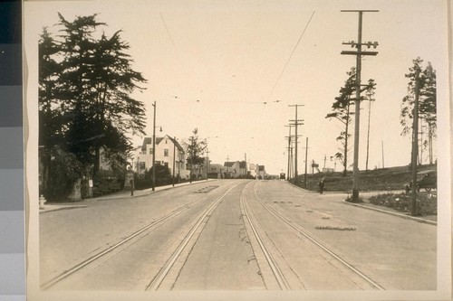 N. W. on Ocean Ave. from Carretos [?] Ave. January 1928
