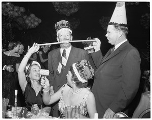 New Years Eve at Cocoanut Grove, 1954