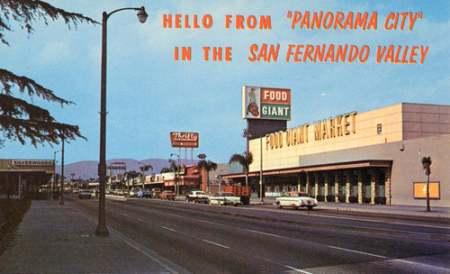 Panorama City street scene