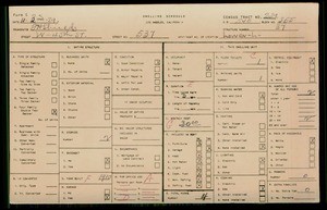 WPA household census for 537 W 45TH, Los Angeles County