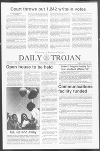 Daily Trojan, Vol. 64, No. 104, April 14, 1972