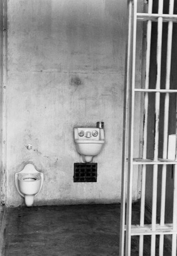 Solitary confinement cell, L.A. City Jail