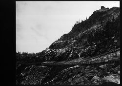 Wreck at Horseshoe Bend, Sonoma County, California, 1909