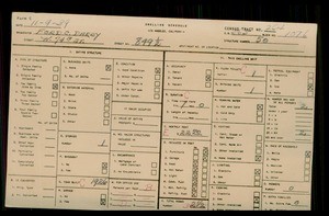 WPA household census for 849 W 74TH ST, Los Angeles County
