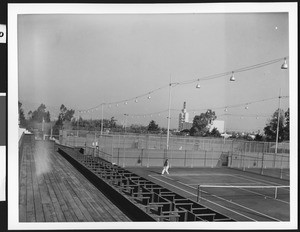 Tennis courts in Beverly Hills, ca.1930