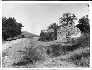 Willow Springs Stage Station and Hotel adobe ruins, near Palmdale, ca.1890