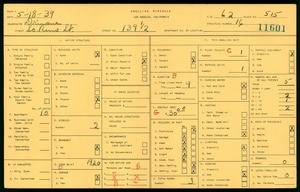 WPA household census for 139 1/2 S RENO ST, Los Angeles
