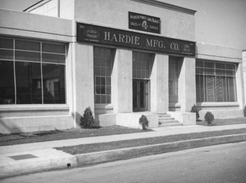 Hardie Manufacturing Company, Vernon