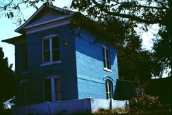 1905 Renaissance Revival house at 6851 Fannen Avenue, Sebastopol, California, in the Walker Addition, 1975