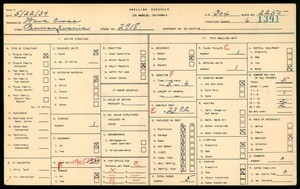 WPA household census for 2918 PENNSYLVANIA, Los Angeles