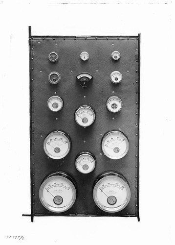 Multiplex Display Company [panel of meters]