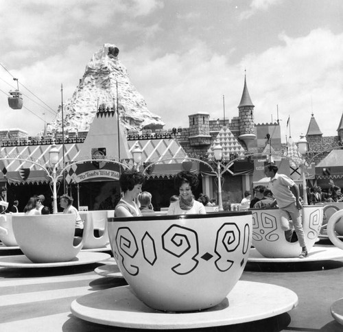 Teacups ride at Disneyland