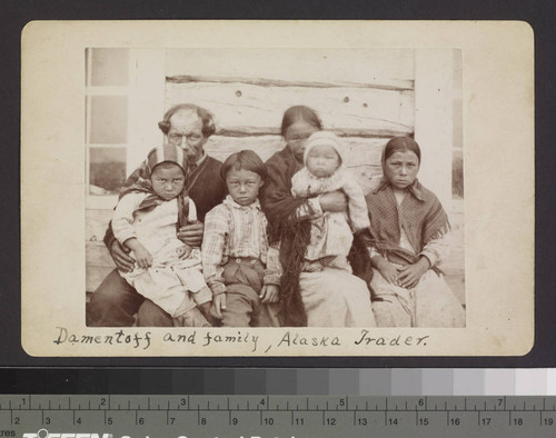 Damentoff and family, Alaska Trader