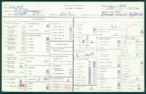 WPA household census for 130½ West 79th Street, Los Angeles County