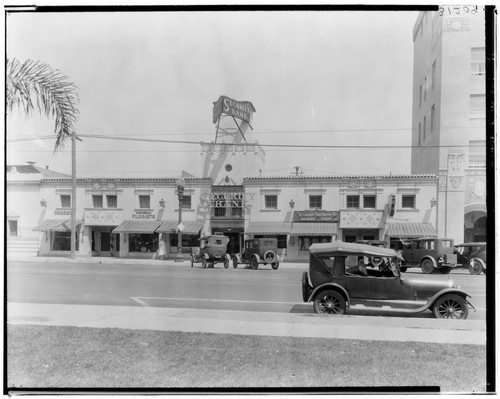 Main Street from 319 to 329, Alhambra. 1928