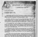Information service, for immediate release of Wednesday, March 15, 1944