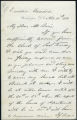 Ulysses S. Grant letter, 1874 November 10