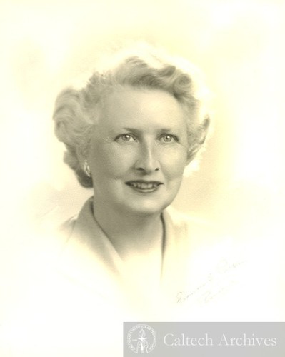Mabel Beckman, formal portrait