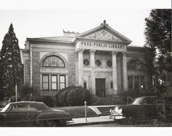 Carnegie Public Library, Petaluma, California, about 1954