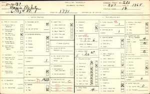 WPA household census for 1771 E 103RD ST, Los Angeles County