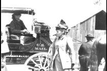 "Nellie by Mount Hamilton stagecoach 2"