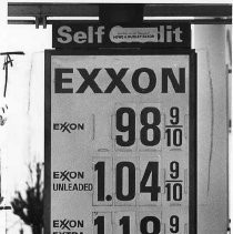 Sign with Gas Prices