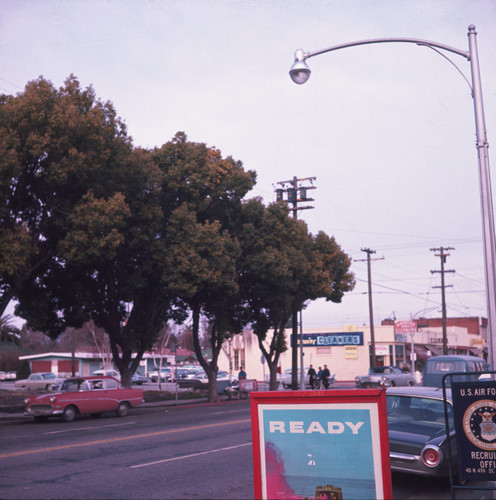 Franklin St. looking NE toward Jackson St., Santa Clara, 1962