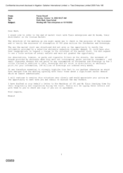 [Email from Mounif Fawaz to Mark Rolfe, Suhail Saad regarding Meeting with Tlais Enterprises on 20021010]