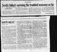 Scotts Valley's surviving the troubled economy so far
