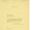Letter from Dominguez Estate Company to N. [Nagafumi] Nomura, November 6, 1939