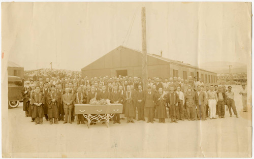 Funeral at Manzanar incarceration camp