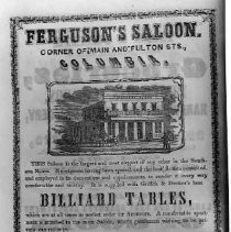 Columbia Directory, Ferguson's Saloon