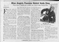 Blue Angels Founder Butch Voris Dies
