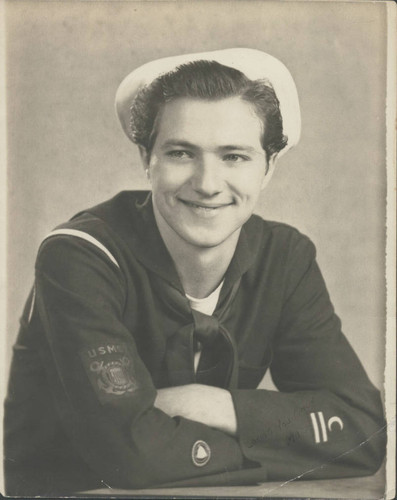 Robert McNeil, U.S. Merchant Marine photo, 1944