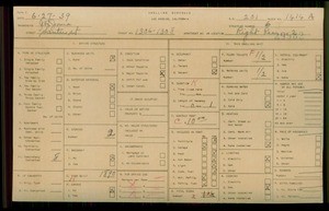 WPA household census for 1306 SANTEE ST, Los Angeles
