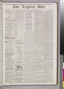 Los Angeles Star, vol. 14, no. 19, September 10, 1864