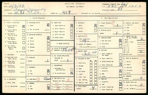 WPA household census for 419 W 81TH ST, Los Angeles County
